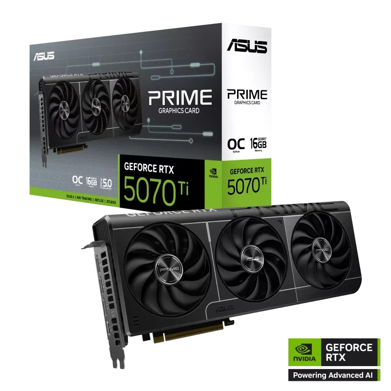 ASUS Prime GeForce RTX 5070 Ti 16GB OC GDDR7